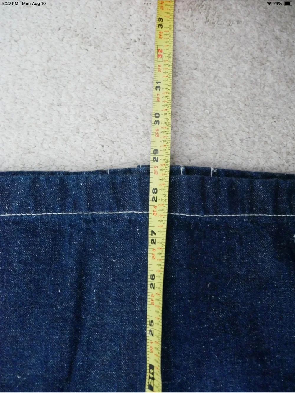 J.Crew Wallace & Barnes Japanese Neppy Denim Chore Coat